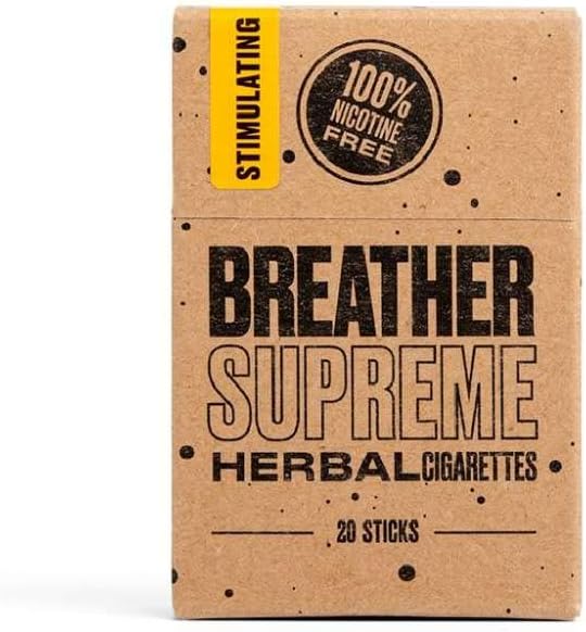 Herbal Cigarettes - Tobacco and Nicotine Free 4 Packs 80 Smokes : Health & Household