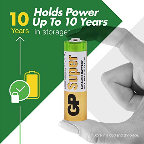 GP-batterijen LR06 1.5 V SUPER Alkaline Multipacks Mignon AA-batterij, pak van 40 - Afbeelding 3