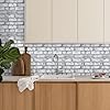 COMSTICKC 3D zelfklevende wandtegel, mat roze, 10 vellen 30,5 x 30,5 cm, 3D PVC zelfklevende tegels, tegelstickers, achterwand voor keuken badkamer, Waterdicht, Verwijderbaar
