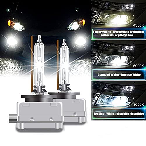 Rcp - D1S4 - (A Pair) D1S/ D1R 4300K Xenon Hid Replacement Bulb Factory White Warm White Metal Stents Base Car Headlight Lamps Head Lights 35W #TOP5