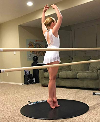 Dot2Dance Portable Dance Floor Home & Travel Set-Includes Enorme Size 47” And Pointe Size 16” #TOP4