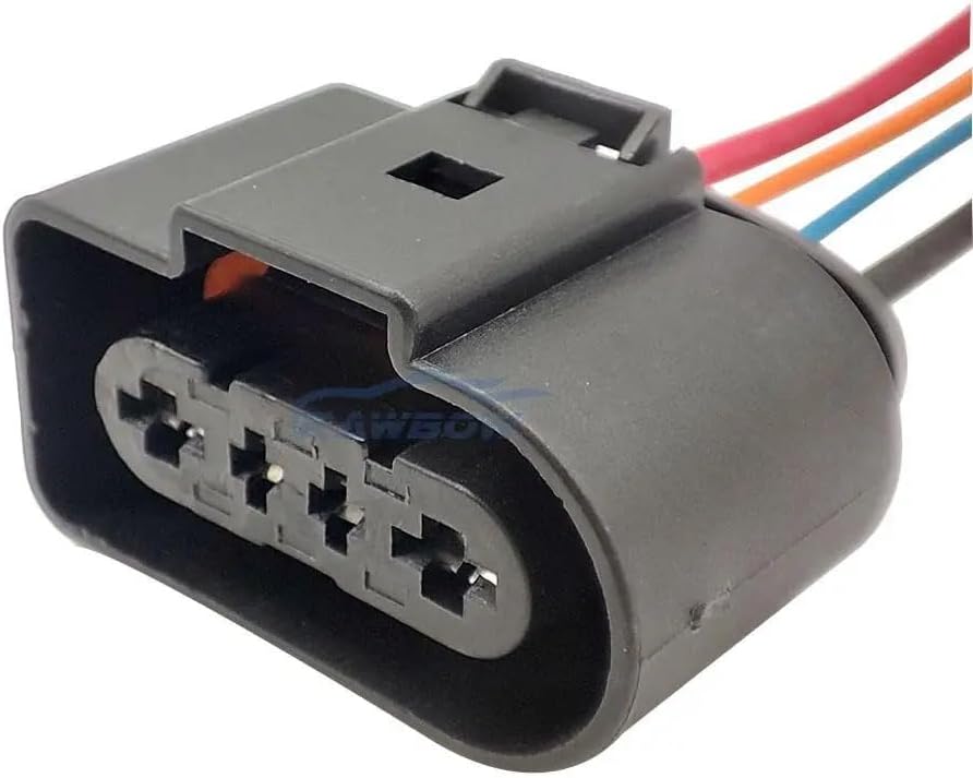 1/5/10 Compatible A4 Ignition Coil Wiring Connector 4-pin Pre Wired 500mm Coil Connector Plug X 1 0090-649(5PCS)