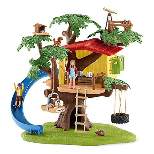 SCHLEICH 42408 Farm World Spielset - Abenteuer Baumhaus, Spielzeug ab 3 Jahren,40 x 34, 5 x 10, 5 cm & 42467 Horse Club… – Bild 3