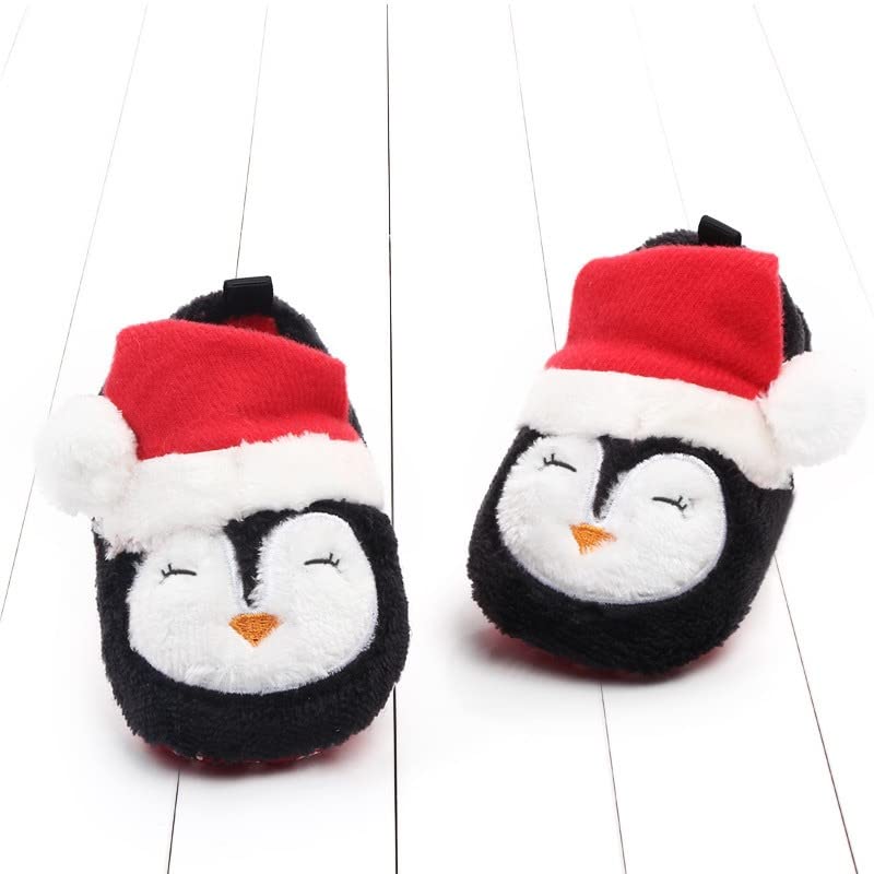 Boys and Girls Baby Winter Soft Plush Slippers Toddlers Infants First Walkers Crib Shoes Baby Home Animal Cute Warm slippers New Born Socker Boots 0-12Months2