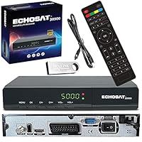 HD 30900 Digital Satelliten Receiver - DVB-S / DVB-S2 - Digitaler Sat Receiver - Full HD 1080p (HDTV, HDMI, USB, Scart) HDMI Kabel + USB Speicherstick [Vorprogrammiert für Astra,Hotbird und Türksat]