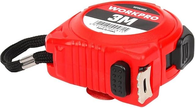 WORKPRO WP261002 3Mx16mm White Steel Strip Meter