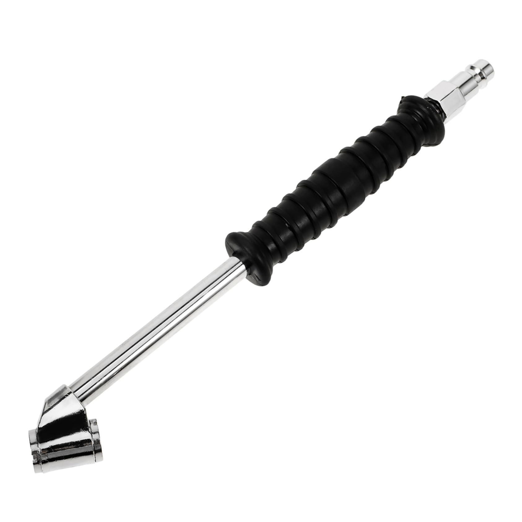 Gatuida 5stücke Tire Air Chuck Mit Druckmessgerät Multifunktionales Reifenfüllgerät Für Verschiedene Ventiltypen Mit Schnellbefüllungsstange Und Robuster Metallkonstruktion Für
