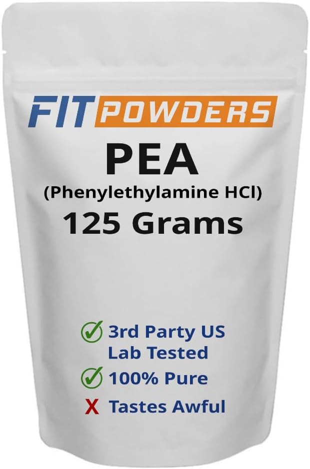 Phenylethylamine HCL (Pea) Powder (125 Grams)