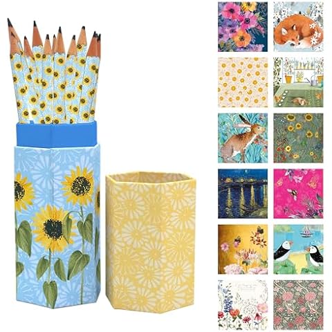 TGSC Gifted Stationery Set of 12 Pencils Cover