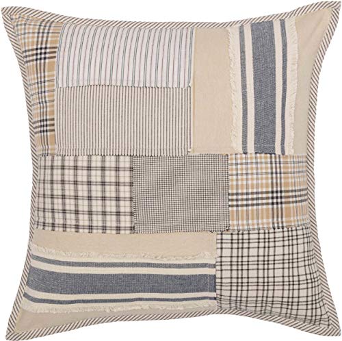 Piper Classics Mill Creek Patchwork Throw Pillow Cover thumb #1