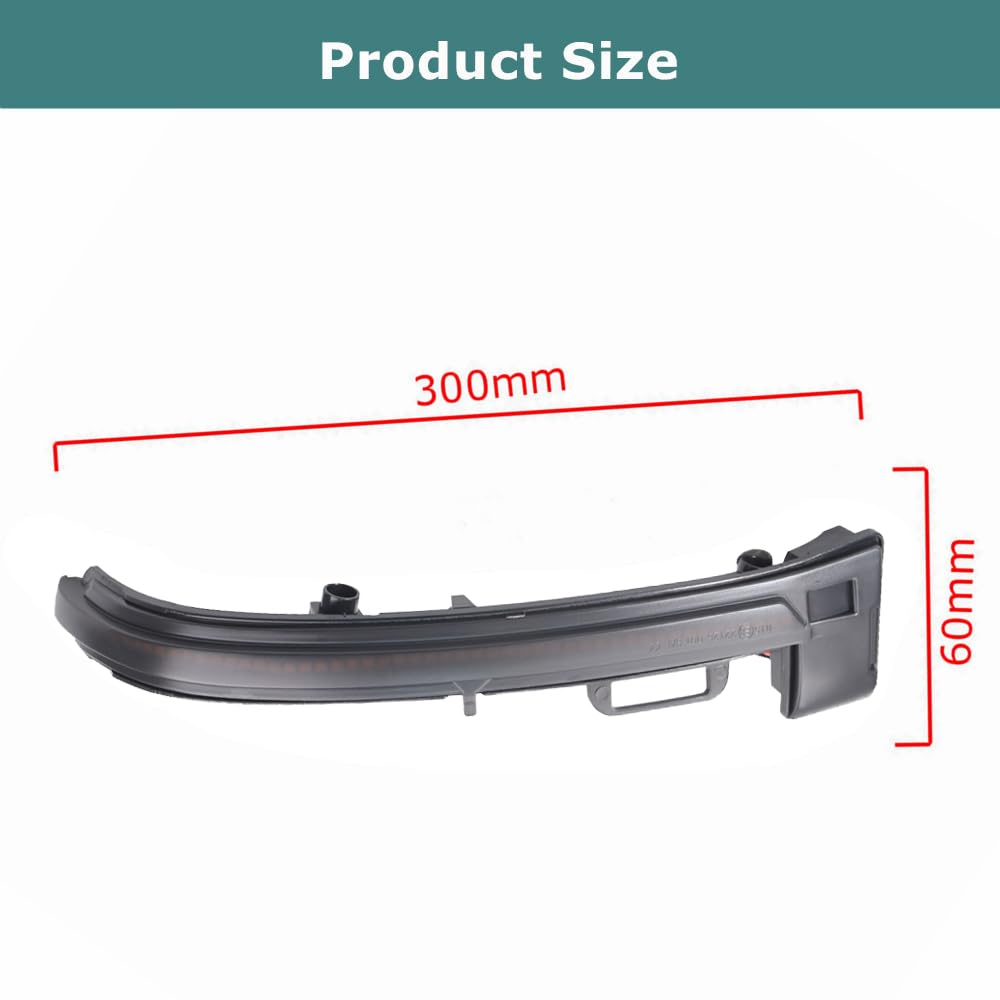 dinamiche indicatori di direzione una coppia specchio luci led per Peugeot 308 T9 308 SW II 2014 2015 2016 2017 2018 2019 2020