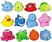 Click N' Play Assorted Colorful Bath Squirters (12 Pack)