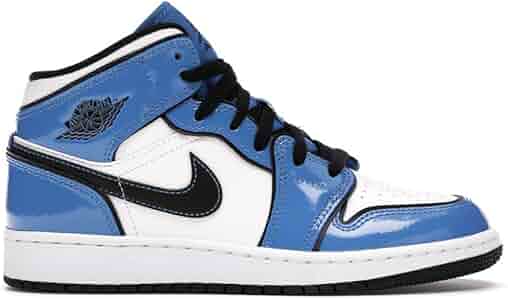 mid jordan blue