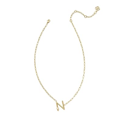 Kendra Scott Pearl Letter N Short Pendant Women