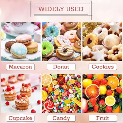 5 Pcs Cupcake Stand Set, Dessert Table Display Set with 2xSquare 3-Tier Cake Stands Holder + 3x Appetizer Trays Suitable for Birthday Wedding Tea Party Baby Shower - Image 6