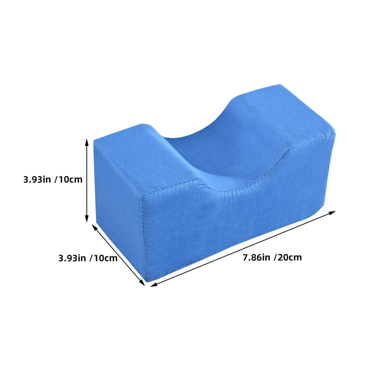 FOMIYES 2pcs Foot Elevator Support Pillow Ankle Bedsore Cushion for Leg Elevation for Surgery Blue Color Versatile Design for Home and Medical Use