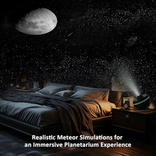 Ainael TKQ Galaxy Projector, Star Projector Planetarium Night Light Lamp Ceiling Space Starry Sky Projector thumb #3