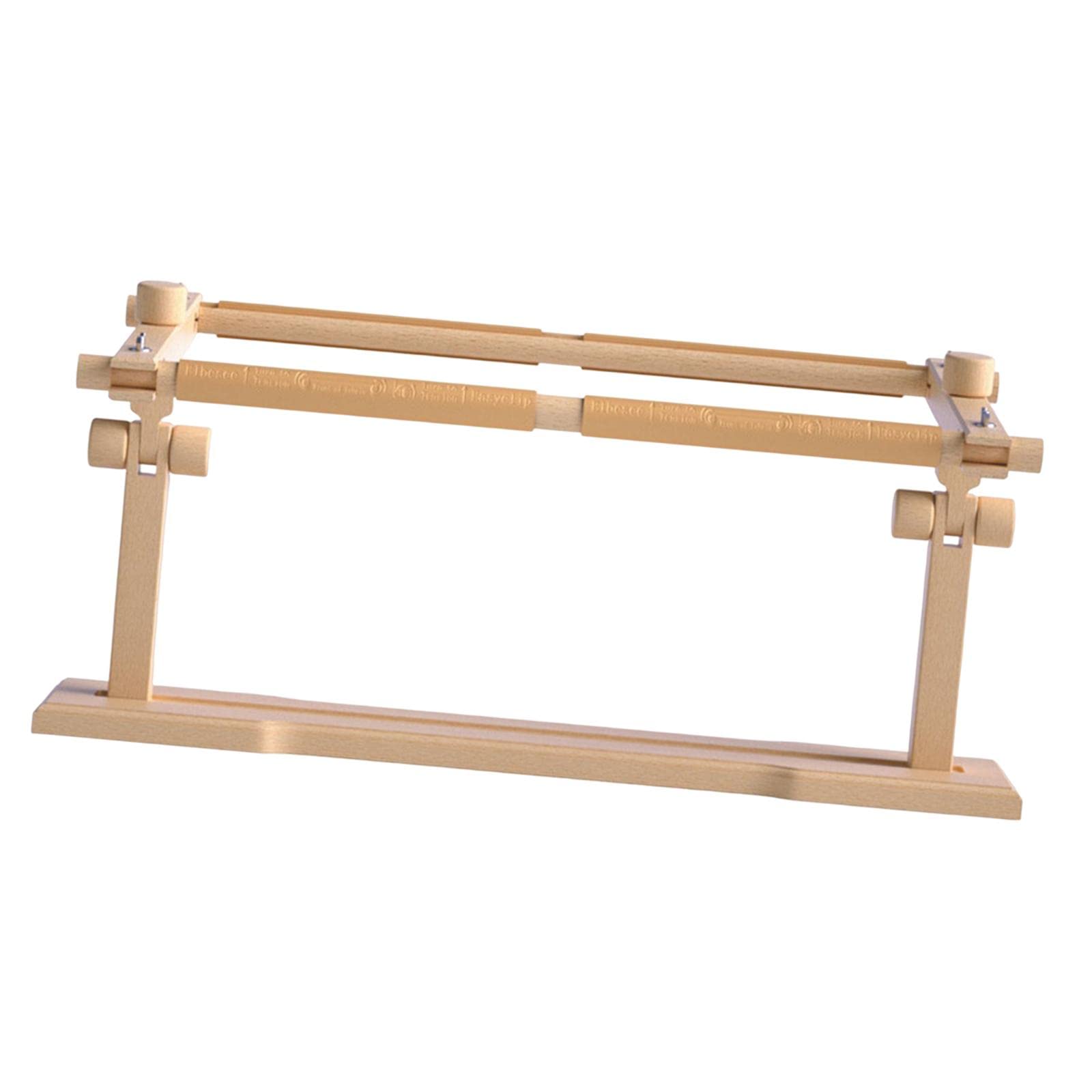 MYCENSE Needlework Table Hands Free Stand with Adjustable Frame, Made of Beech Wood, Tapestry Cross Stitch Embroidery Frame Holder, 54cmx30cm
