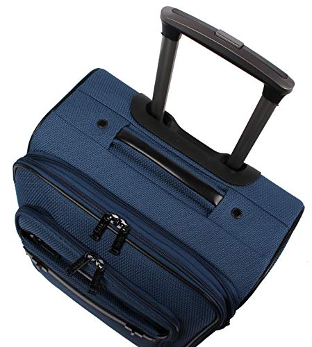 Nicole Miller New York Designer Luggage Collection - Large 28 Inch Expandable Softside Suitcase - Lightweight Checked… - Image 5