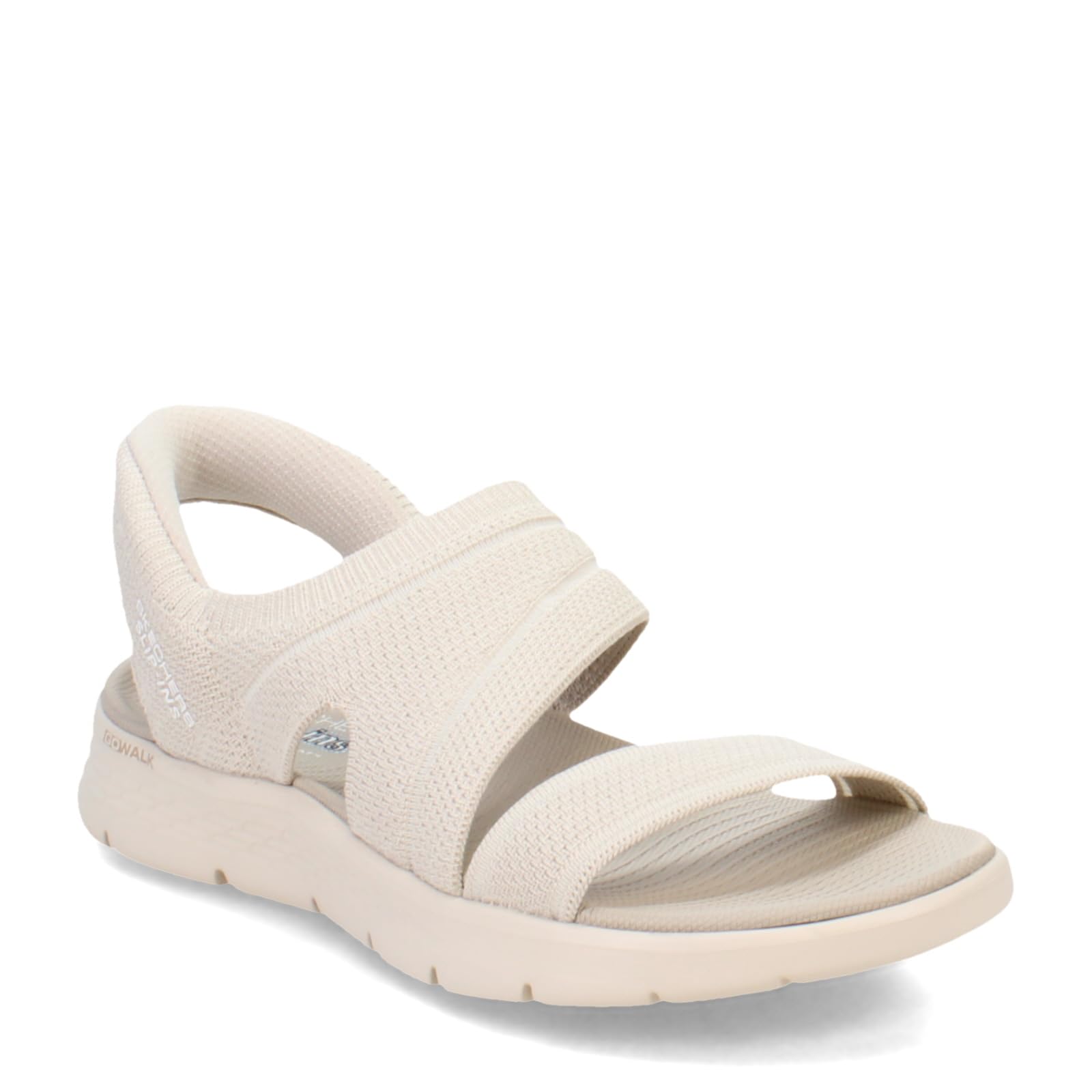 Skechers Women's Go Walk Flex Sandal Enticing Slip-In Trainers, Natural Textile, 7 UK