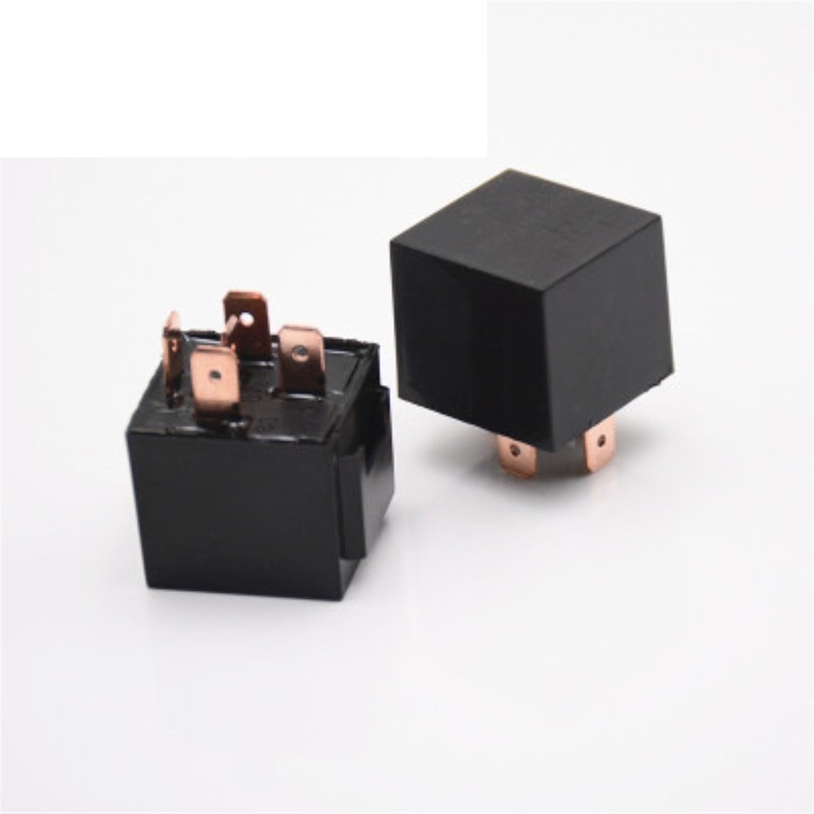 Relais de voiture 12V 4 pins 80A commutateur universel noir - 3