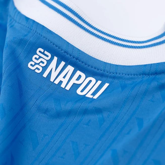 SSC Napoli Unisex Maglia Gara Home Ea7 T-Shirt (3er Pack)