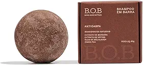 B.O.B Bars Over Bottles Shampoo em Anticaspa de uso diário para cabelos com caspa | Natural, vegano, livre de crueldade, sustentável, livre de plástico, waterless, anticaspa, suaviza