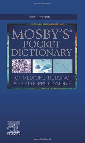 Mosby's Pocket Dictionary of Medicine, Nursing & Health Professions  