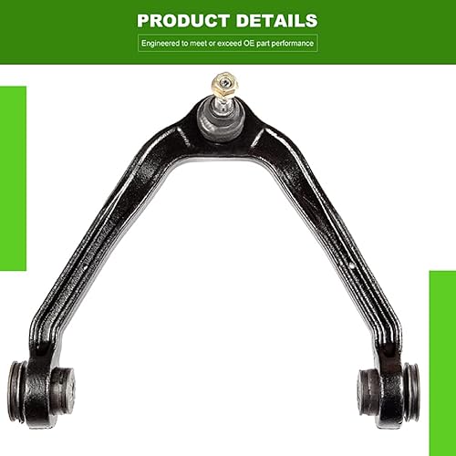 Miniatura 3 de SCITOO Kit de suspensión de 13 piezas 2 brazo de control superior y conjunto de rótula, 2 juntas de bola inferiores, 2 kits de enlace de barra