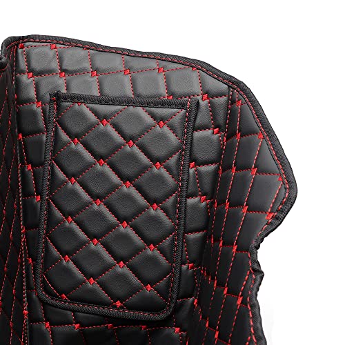 Forros de Alforjas Estiradas WOWHOG para Harley Touring Road King Electra Glide 2014-2023 (Rojo, 4.5" Alforjas Estiradas) miniatura 2