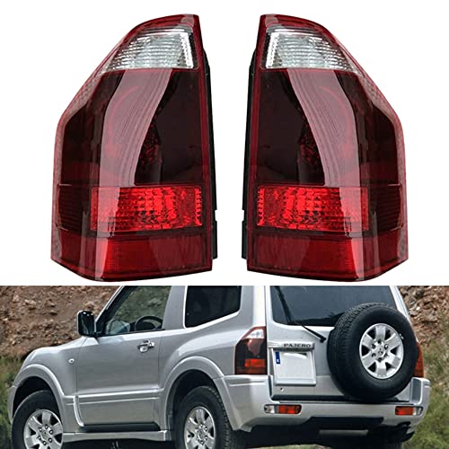 BATLAM 2 Peças Luz Traseira Paragem Traseira Travão Sinal De Volta Reflector MN133765 MN133766 Para