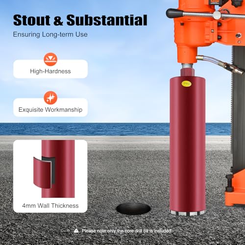 Perçage humide de 4 mm pour installer une climatisation sans poussière