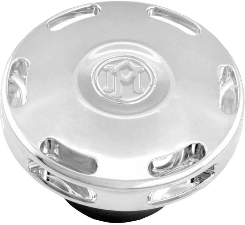 Performance Machine (Pm) 0210-2071APX-CH Apex Custom Gas Cap - Chrome