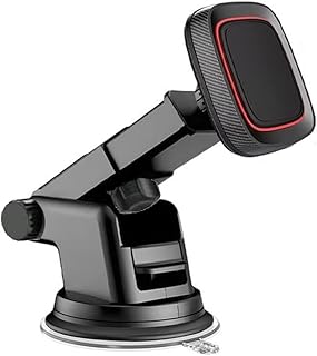 Magnetic Phone Holder for Car Dashboard and Windshield, Compatible with All Devices, Adjustable Arm and Rotatable Phone Mount, Versatile and Versatile (id:2069) - KaberMisr 2020