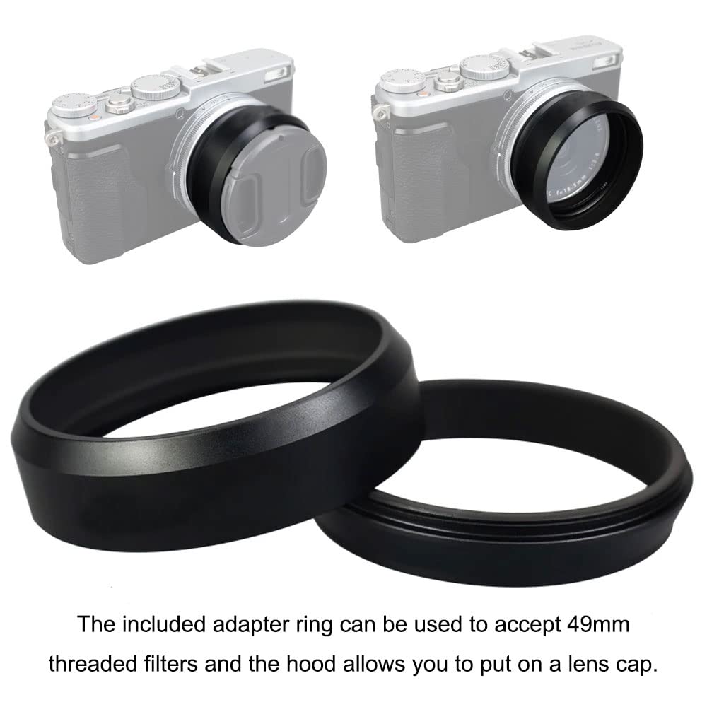 Amazon.com : LH-JX70 Metal Lens Hood for Fujifilm X70 Camera lh