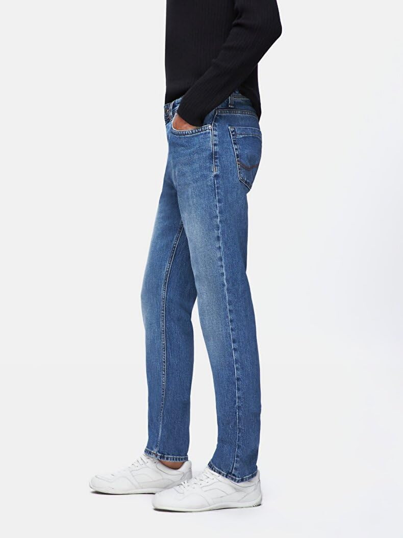 LTB Jeans Hollywood Y Straight Leg Men's Denim Trousers | Mid-Waist Denim Comfort | Made in Türkiye