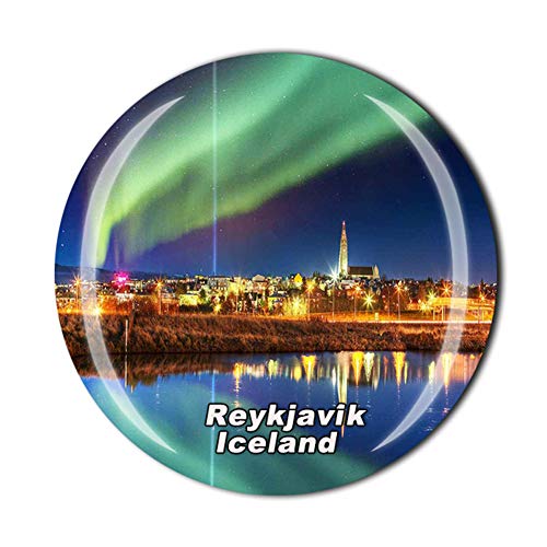 Reykjavik Islanda Calamita da frigorifero, souvenir da viaggio, idea regalo per la casa e la cucina