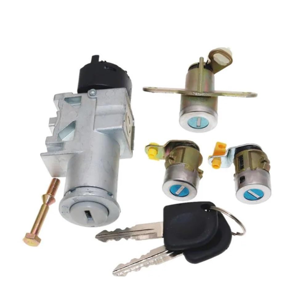 Hzsmyxgs One Color Car Lock Barrel Compatible With Chevrolet For Spark Ignition Lock Cylinder Full Door Lock Cylinder