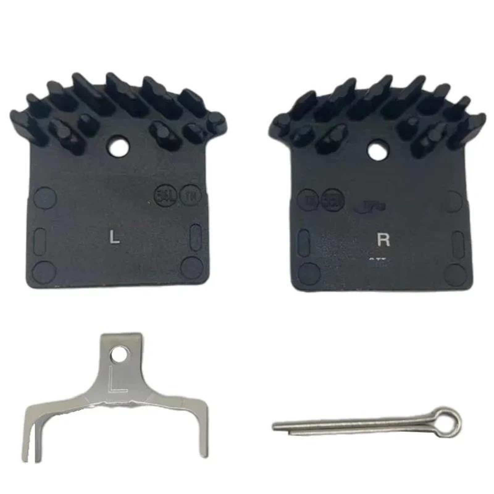Pastillas de freno para bicicleta de montaa M985 M785 M675 M666 M615 S700 RS785 R785 J02A J04C J05A, discos de resina y metal para carretera (J04C, juego de 2).