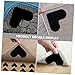 ULTECHNOVO 20pcs Rug Pad Tape Heart Shaped Non Slip Grippers Easy Application for All Floors