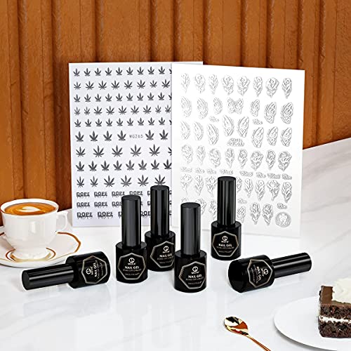 MEFA Gel Nagellack - 6 Farben Nude Braun Gel Nagellack Set Gel Nägel Hautfarbe Nagel Soak Off UV Gel Nagellack White Gel… – Bild 8