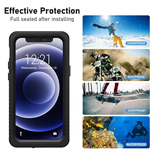 Coque iPhone 12 Mini étanche avec protection intégrale 360 - 7