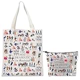 ZXTGBQ Tote Bag da donna, borsa da donna con due manici lunghi, borsa in tessuto con cerniera e tasca interna, per ufficio, scuola, lavoro, spiaggia, viaggio, ideale come regalo per donne, mamme