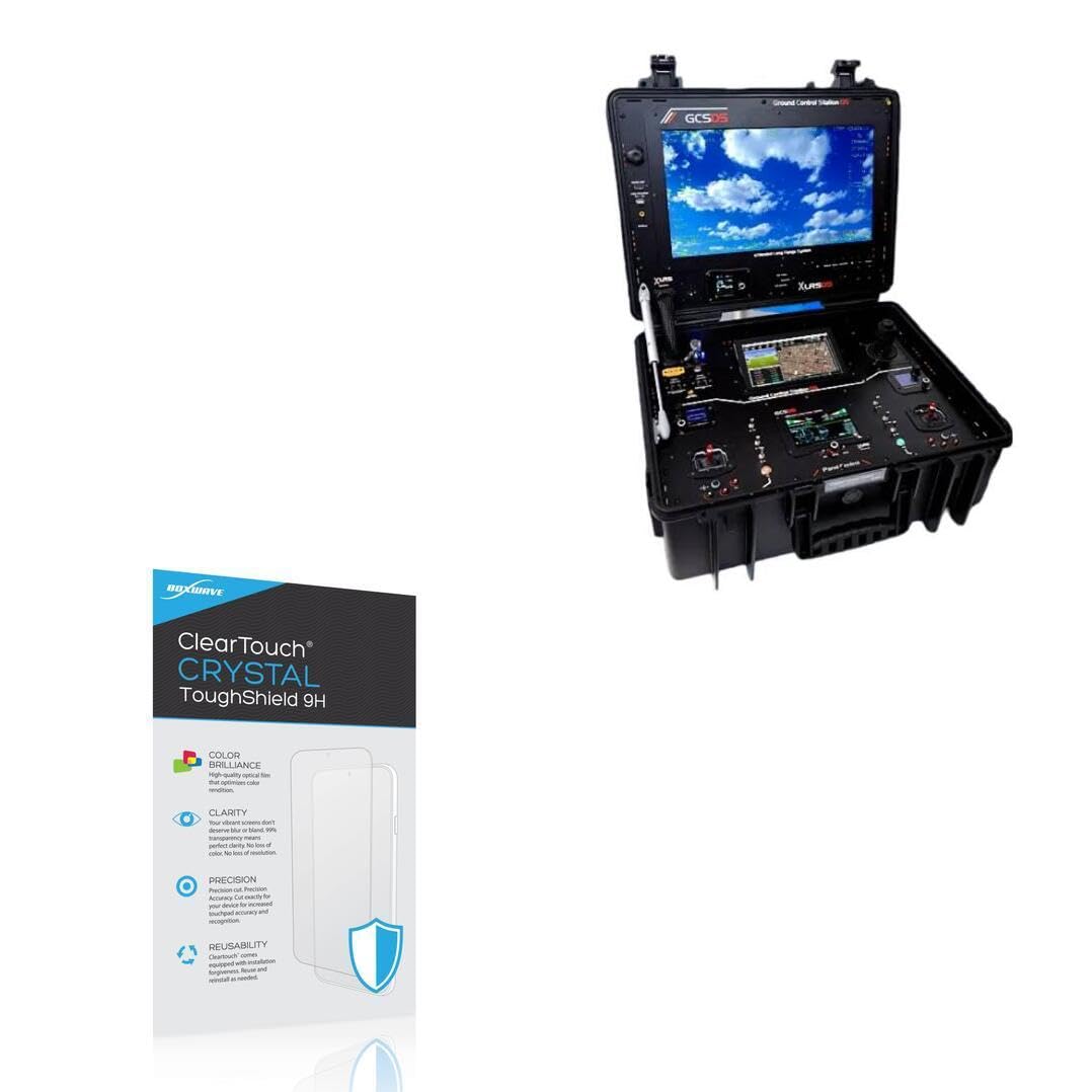 BoxWave Screen Protector Compatible with XLRS GCSD5 Instrument Display (1.5 in) - ClearTouch Crystal ToughShield 9H (2-Pack), Clear 9H Tough Flexible Film Screen Protector