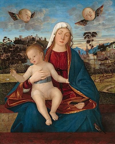 Toile Vittore Carpaccio pour embellir un grand mur vide avec la Bénédiction de la Dame