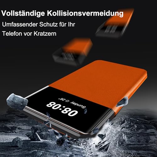 Étui Samsung Galaxy S20 FE antichoc orange pour éviter les rayures d'écran 6,5"