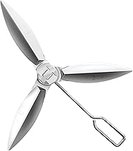 22.5-Inch One-Touch Cleaning System Kit – Stainless Steel Ash Removal Tool, Compatible with We BER 7444 Grill Parts