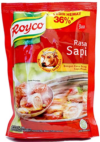#RT Royco Rasa Sapi (Beef flavour) 100g -Royco Broth Beef is made with long simmered beef providing a great broth and delicious beef flavor for all dishes.