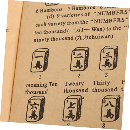 Manual de instrucciones para Mahjong Toyvian 3 piezas miniatura 3