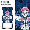 Anime Lanyard with Retractable Badge Reel and Cool Blue ID Badge Holder(with Anime Style Keychain) 4PCS Set Swivel Clip Alligator Clip for Nurses Student Teacher Women Men - Image 4